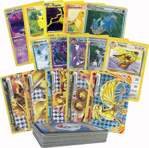  25 Rare Pokemon Cards with 100 HP or Higher (Assorted Lot with  No Duplicates) (Original Version) : Toys & Games
